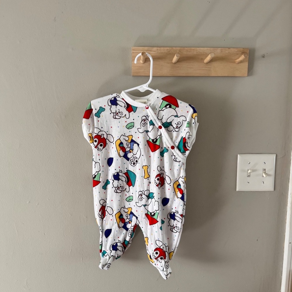 Little me 6/9M bubble romper